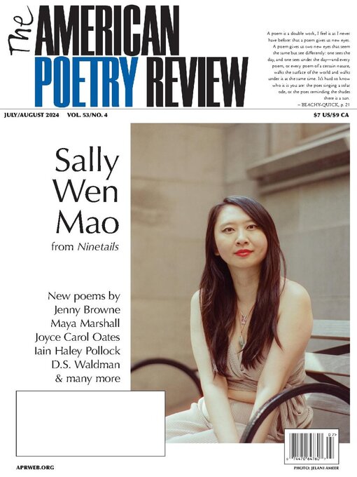 Title details for The American Poetry Review by World Poetry, Inc - Available